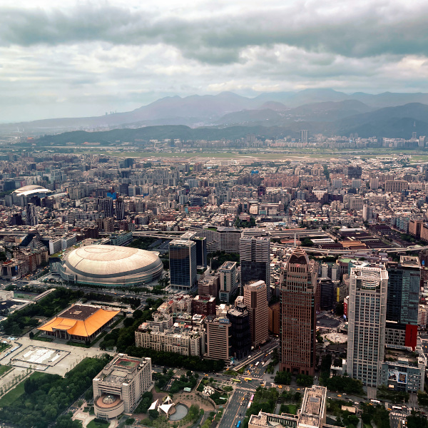 from Taipei 101